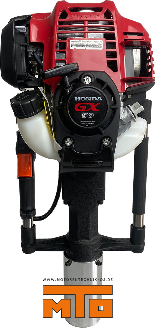 Pfahlramme Kompakt mit Honda 4 Takt Motor GX-50